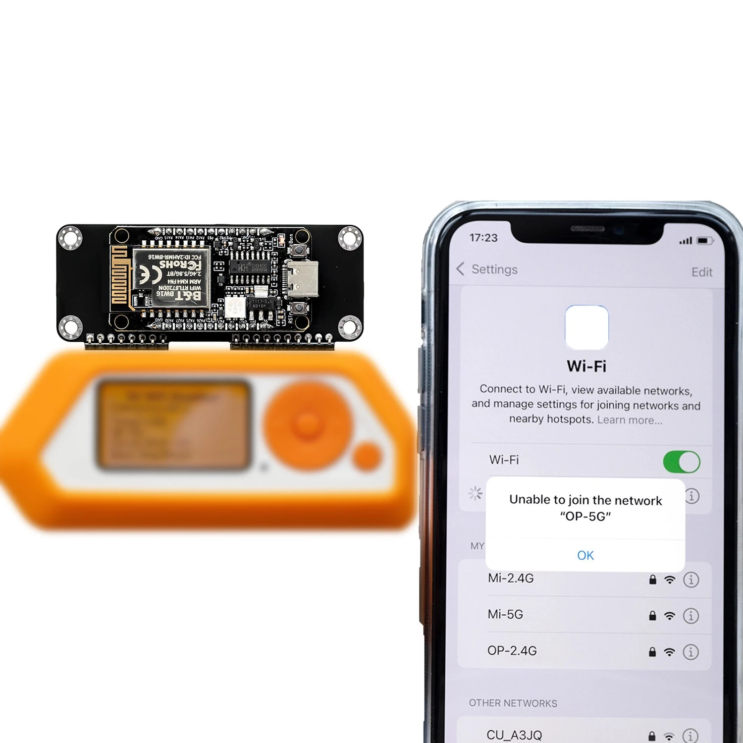 Flipper Zero BW16 5G WiFi Deauther Module Dual Band 2.4GHz/5GHz Pre-Flashed Firmware GPIO Expansion Board IoT Development Board ESP32 CC1101 NRF24 — view 5