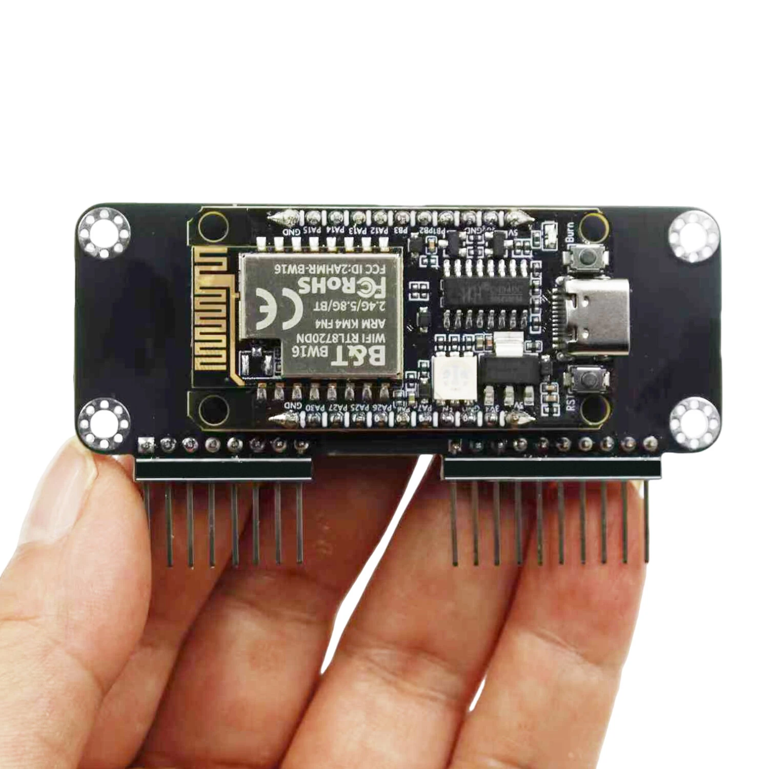 Flipper Zero BW16 5G WiFi Deauther Module Dual Band 2.4GHz/5GHz Pre-Flashed Firmware GPIO Expansion Board IoT Development Board ESP32 CC1101 NRF24 — view 6
