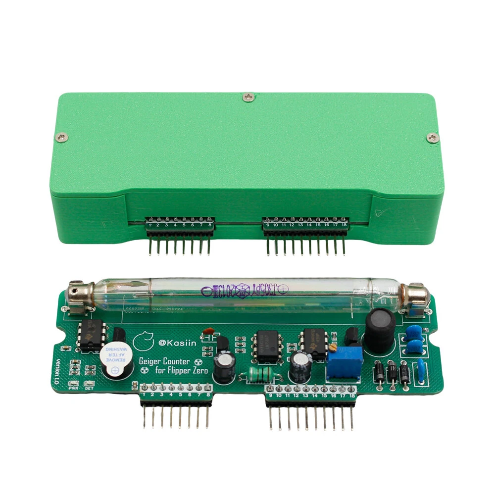 Flipper Zero Geiger Counter Module J305 Tube Radiation Tester Beta Gamma Testing Environmental Monitoring Random Number Generator — view 2