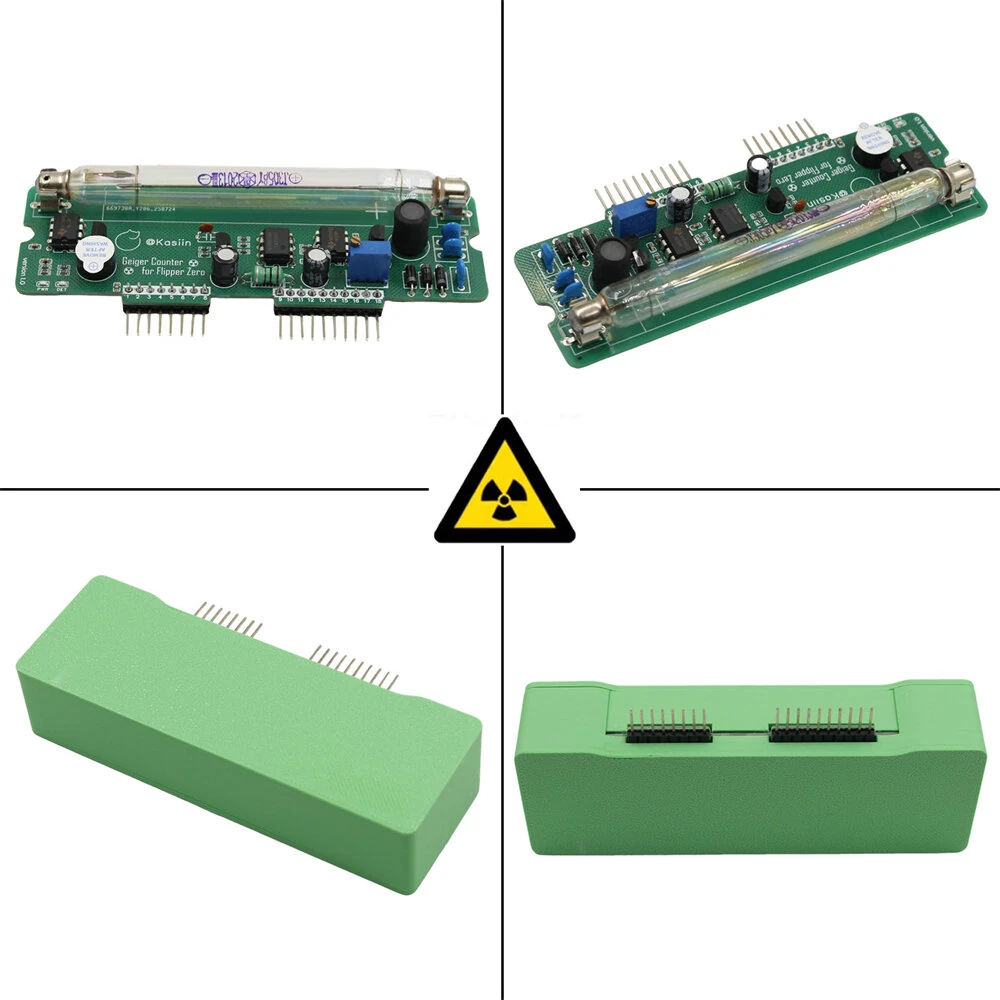 Flipper Zero Geiger Counter Module J305 Tube Radiation Tester Beta Gamma Testing Environmental Monitoring Random Number Generator — view 8