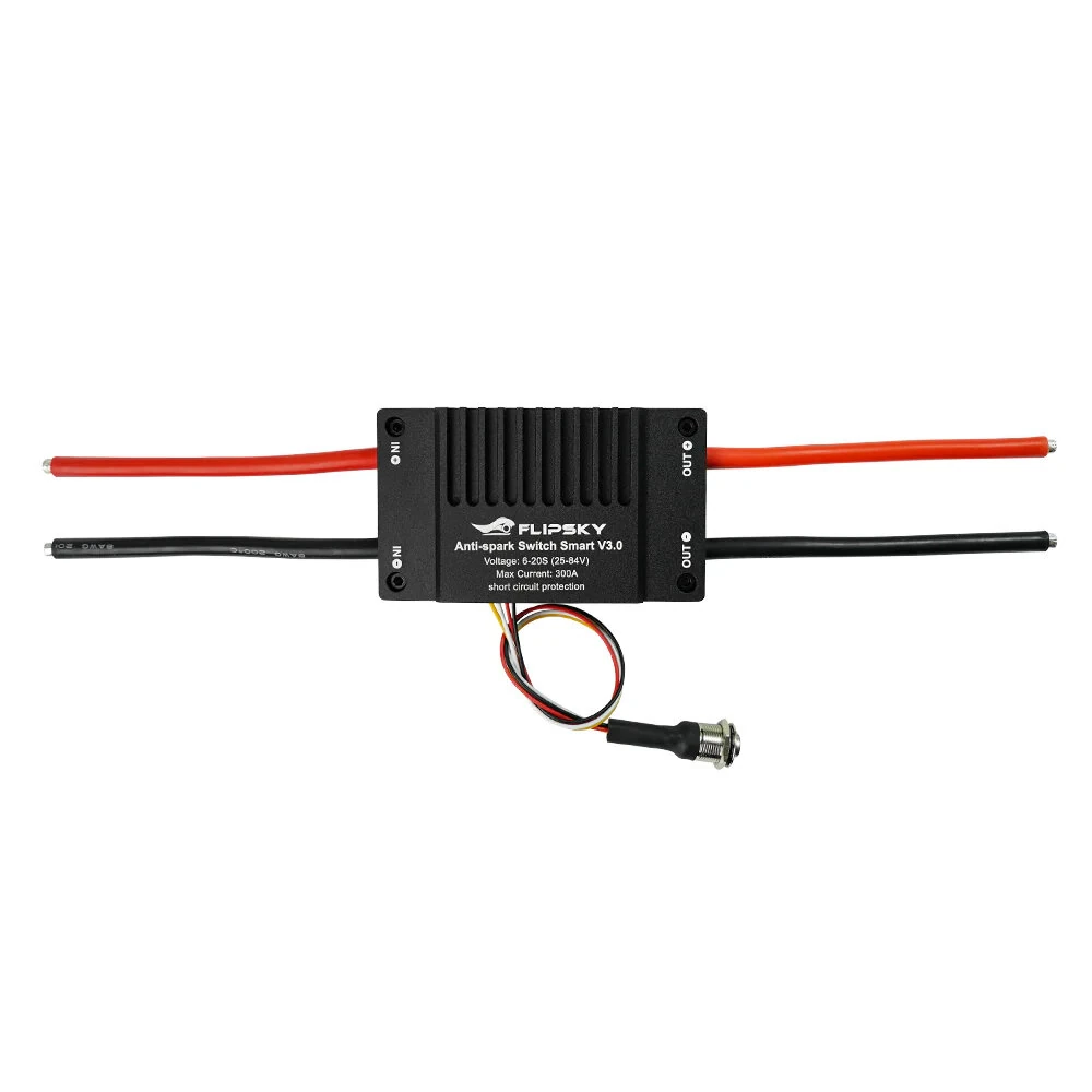 Flipsky Anti-spark Switch Smart 300A V3.0 For Electric Skateboard Electric Surfboards RC Cars Electric Go-karts Robots — Flipsky