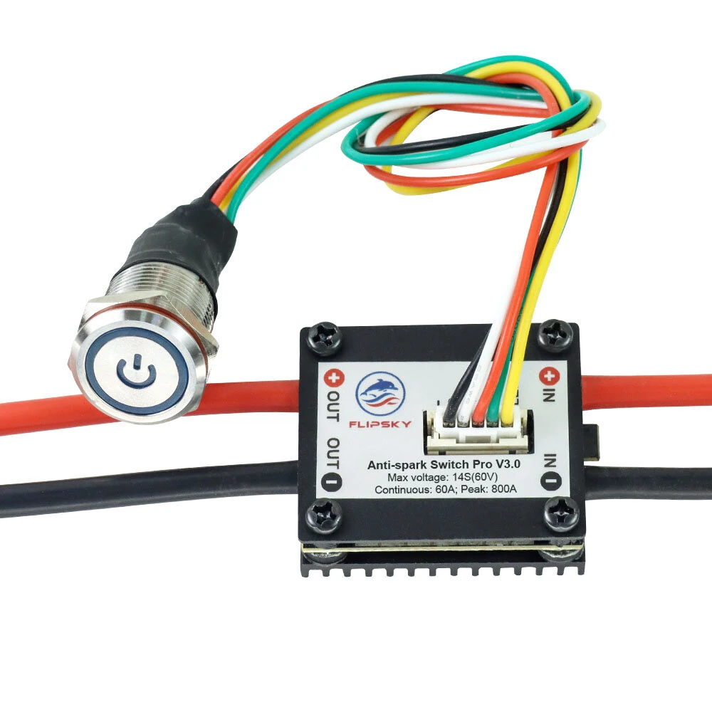 Flipsky Antispark Switch Pro with Aluminum PCB V3.0 for Electric Skateboard /EBike /Scooter/Robots RC Car Models Parts — view 4