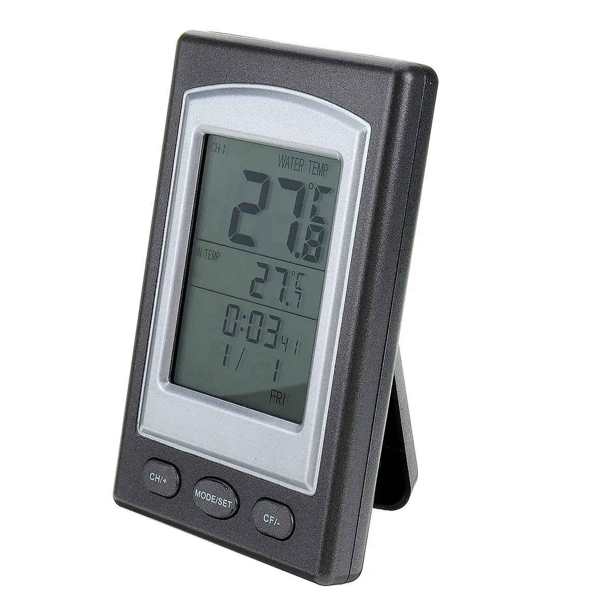 Float Solar Sensor Pool Thermometer Wireless Swimming Water Temperature Receiver — view 3