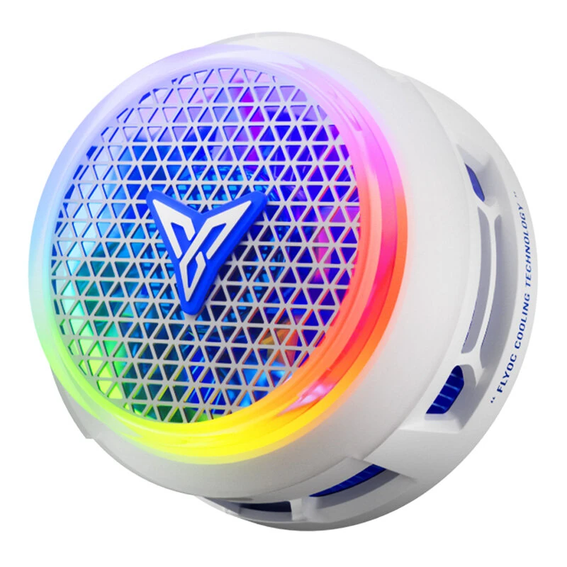 FLYDIGI B9X Magnetic Phone Cooler 30W Smart Temperature Control 35dB Low Noise RGB Light App Control Gaming Radiator — FLYDIGI
