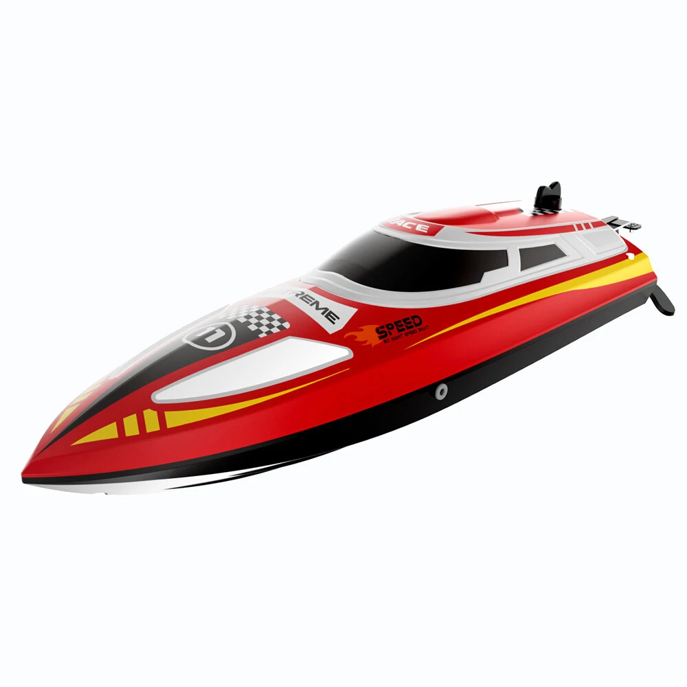 Flytec V003 RTR 2.4G 30km/h RC Boat High Speed Competitive Racing LED Lights Waterproof Auto Capsize Reset Self-Righting 3 Speed Ultra Long Using Time Water Cooling System Vehicles Models Toys — view 3