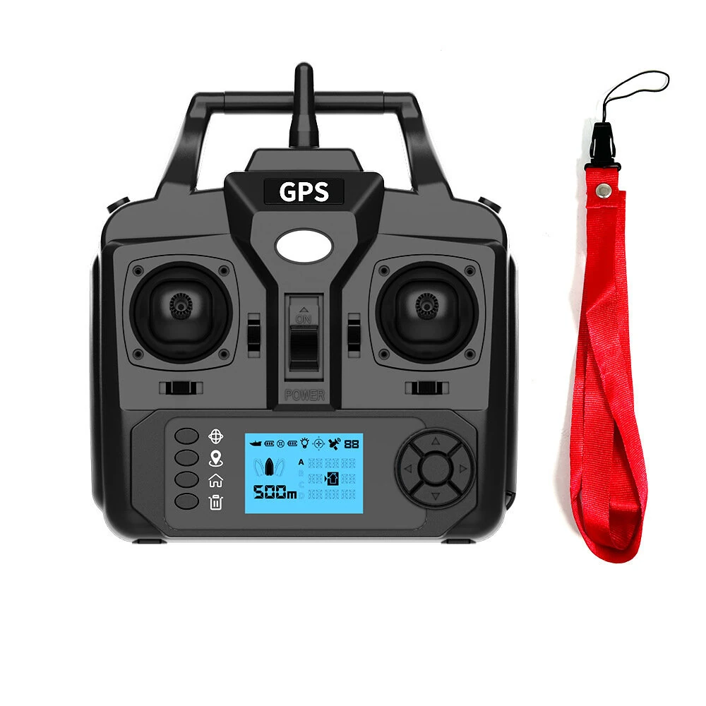 Flytec V060 GPS Fishing Bait RC Boat Parts 2.4G 4CH Transmitter Remote Controller 500m Control Distance Vehicles Models Spare Accessories V060-04 — view 2