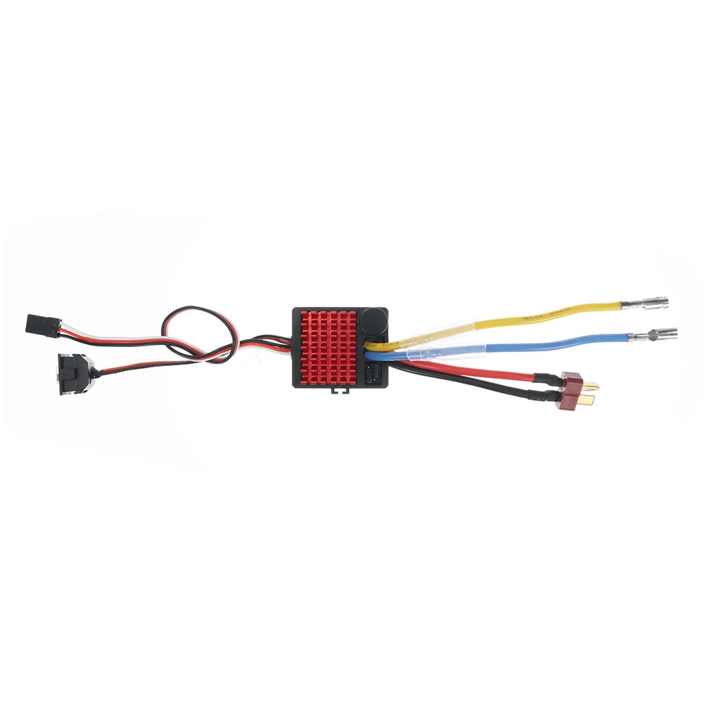 FLYUEACE 6860 Brushed ESC 60A Waterproof Crawler Speed Controller with BEC RC Vehicles Cars Boats Tanks Models Parts — view 7