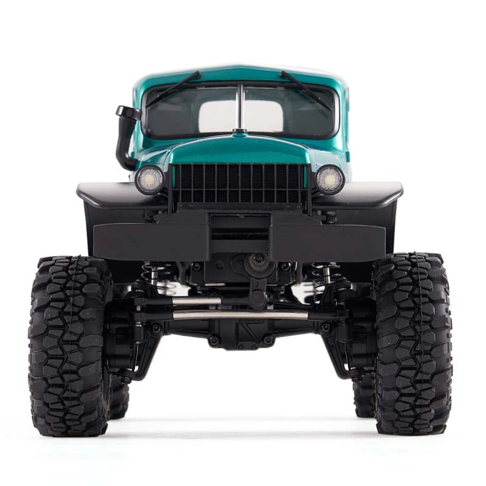 FMS FCX24 Power Wagon 12401 RTR 1/24 2.4G 4WD Brushless RC Car Rock Crawler Off-Road Truck Two Speed Upgraded Chassis Metal Gears Portal Axles LED Light Oil Filled Shocks Vehicles Models Toys — view 5