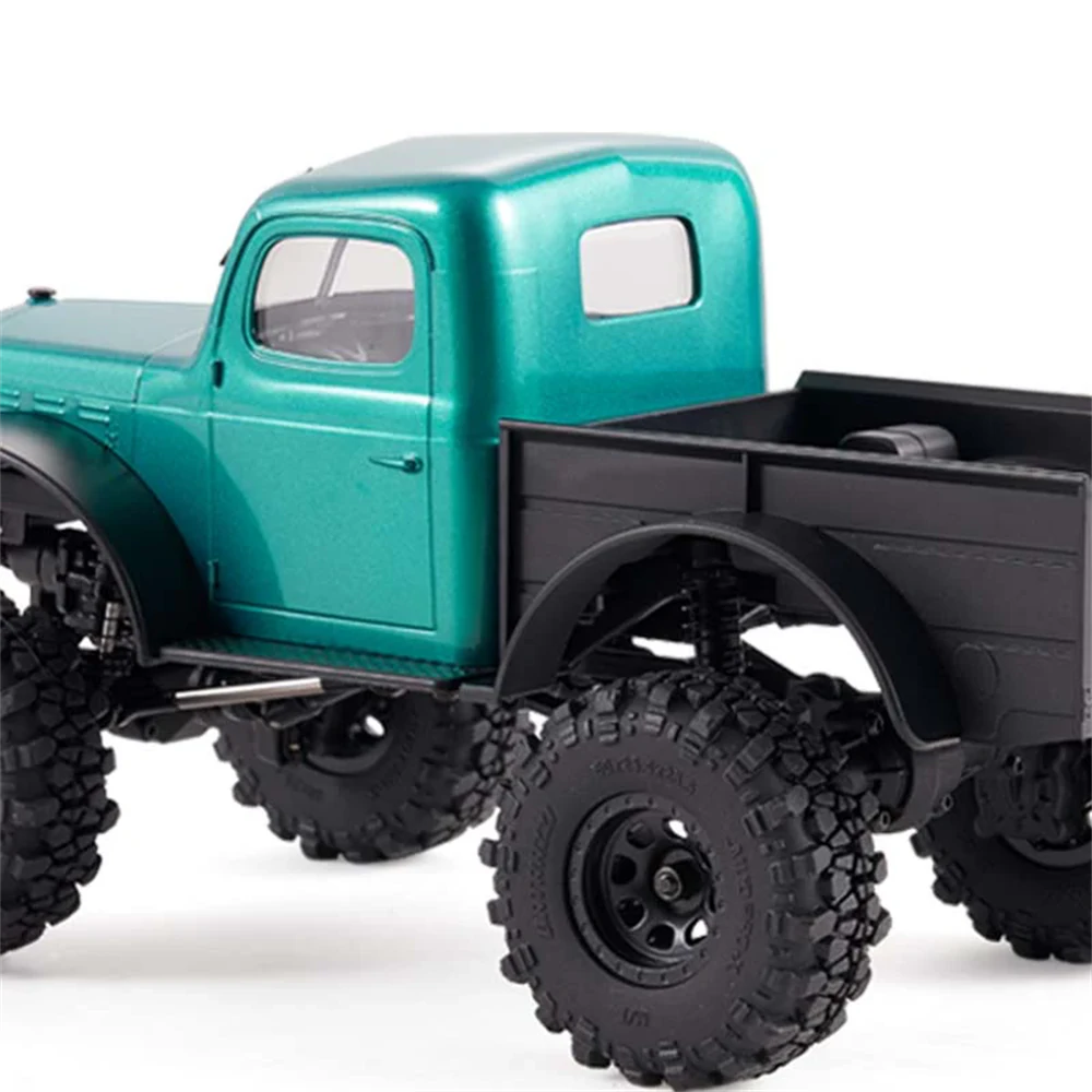 FMS FCX24 Power Wagon 12401 RTR 1/24 2.4G 4WD Brushless RC Car Rock Crawler Off-Road Truck Two Speed Upgraded Chassis Metal Gears Portal Axles LED Light Oil Filled Shocks Vehicles Models Toys — view 6