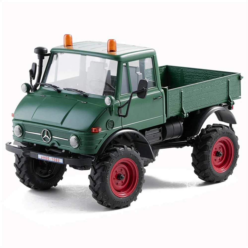 FMS FCX24 RTR Mercedes for Benz 421 Unimog 1/24 2.4G 4WD RC Car Rock Crawler Two Speed Portal Axles Off-Road Climbing Truck LED Light Full Proportional Vehicles Models Toys — view 2