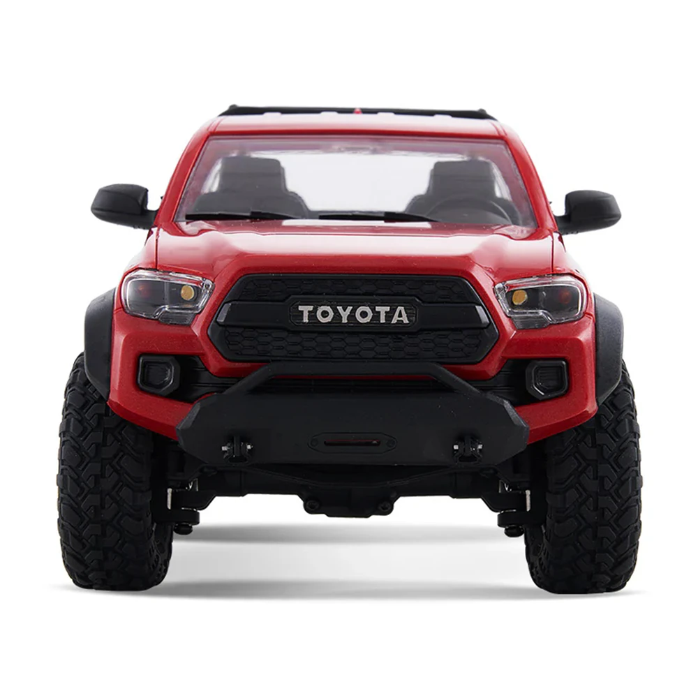 FMS FCX24M for TOYOTA TACOMA RTR 1/24 2.4G 4WD RC Car Officially Licensed Two Speed Off-Road Truck LED Light All-New Metal Ladder-Frame Chassis Gears Shocks Vehicles Models Toys — view 10