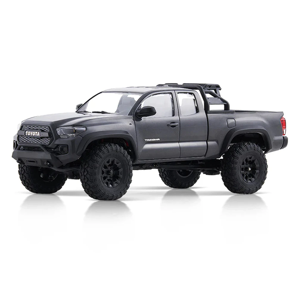FMS FCX24M for TOYOTA TACOMA RTR 1/24 2.4G 4WD RC Car Officially Licensed Two Speed Off-Road Truck LED Light All-New Metal Ladder-Frame Chassis Gears Shocks Vehicles Models Toys — view 4