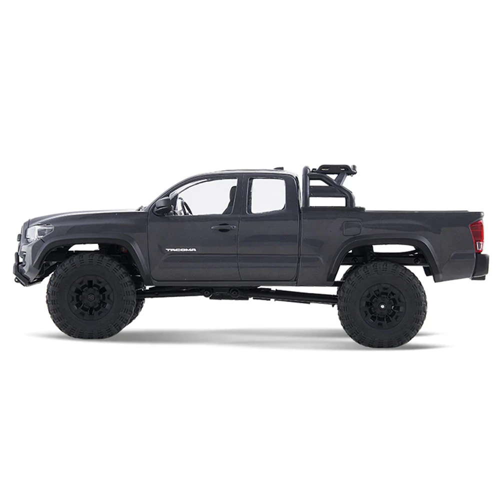 FMS FCX24M for TOYOTA TACOMA RTR 1/24 2.4G 4WD RC Car Officially Licensed Two Speed Off-Road Truck LED Light All-New Metal Ladder-Frame Chassis Gears Shocks Vehicles Models Toys — view 6