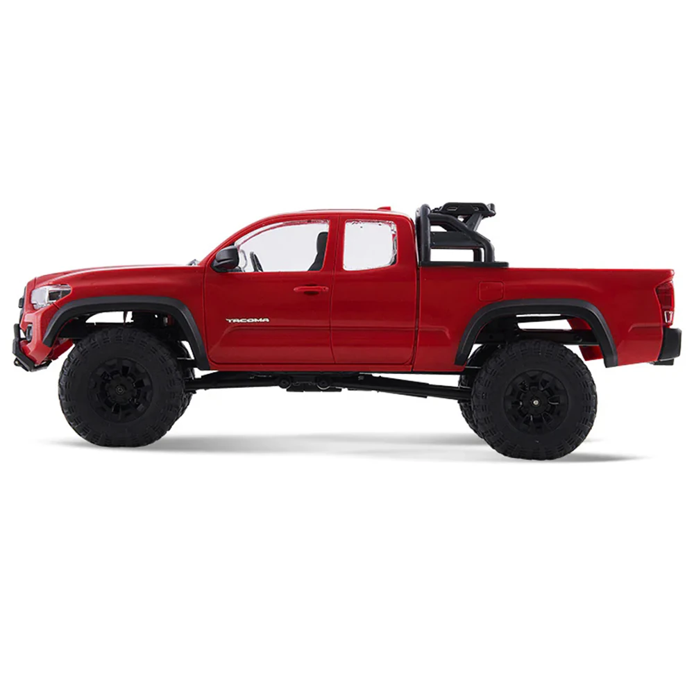 FMS FCX24M for TOYOTA TACOMA RTR 1/24 2.4G 4WD RC Car Officially Licensed Two Speed Off-Road Truck LED Light All-New Metal Ladder-Frame Chassis Gears Shocks Vehicles Models Toys — view 7