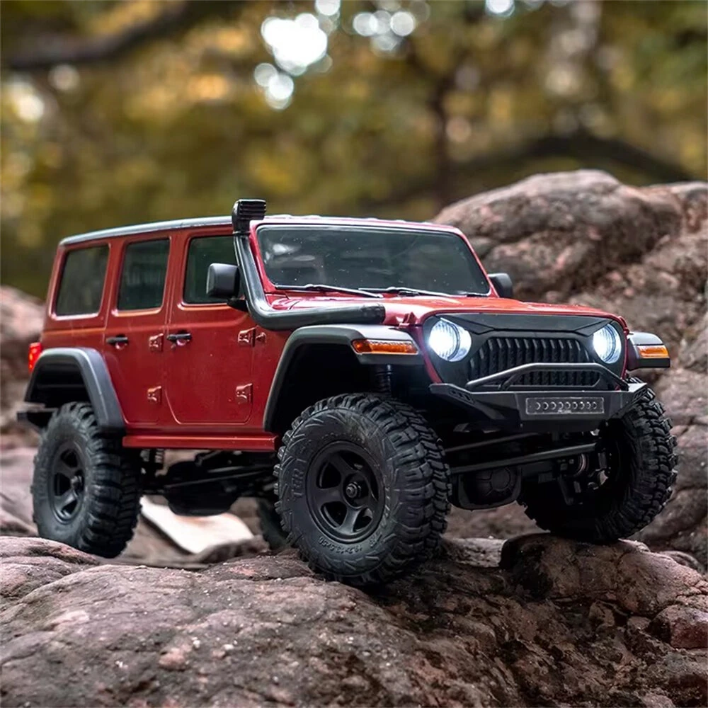 FMS Thunderstorm EZ11804 1/18 RC Car 2.4G 4WD Off Road Crawler Vehicle Model with Headlights — view 5