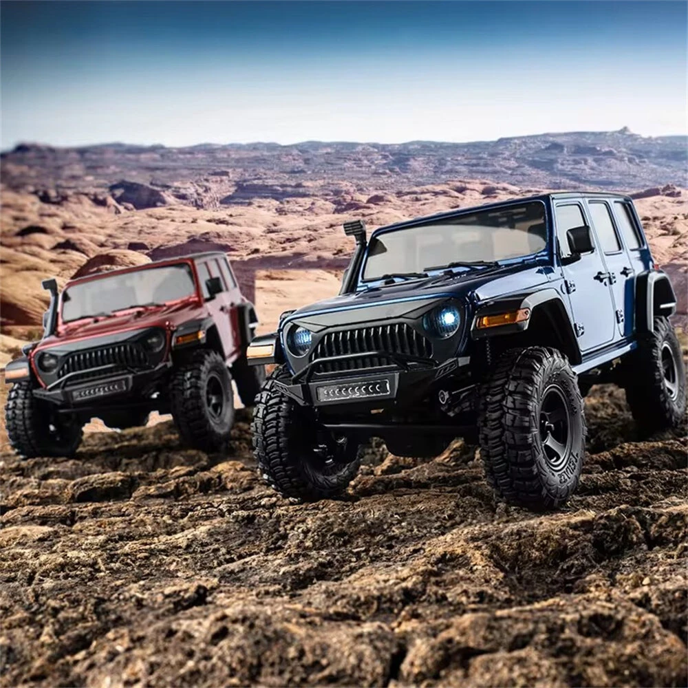 FMS Thunderstorm EZ11804 1/18 RC Car 2.4G 4WD Off Road Crawler Vehicle Model with Headlights — view 7