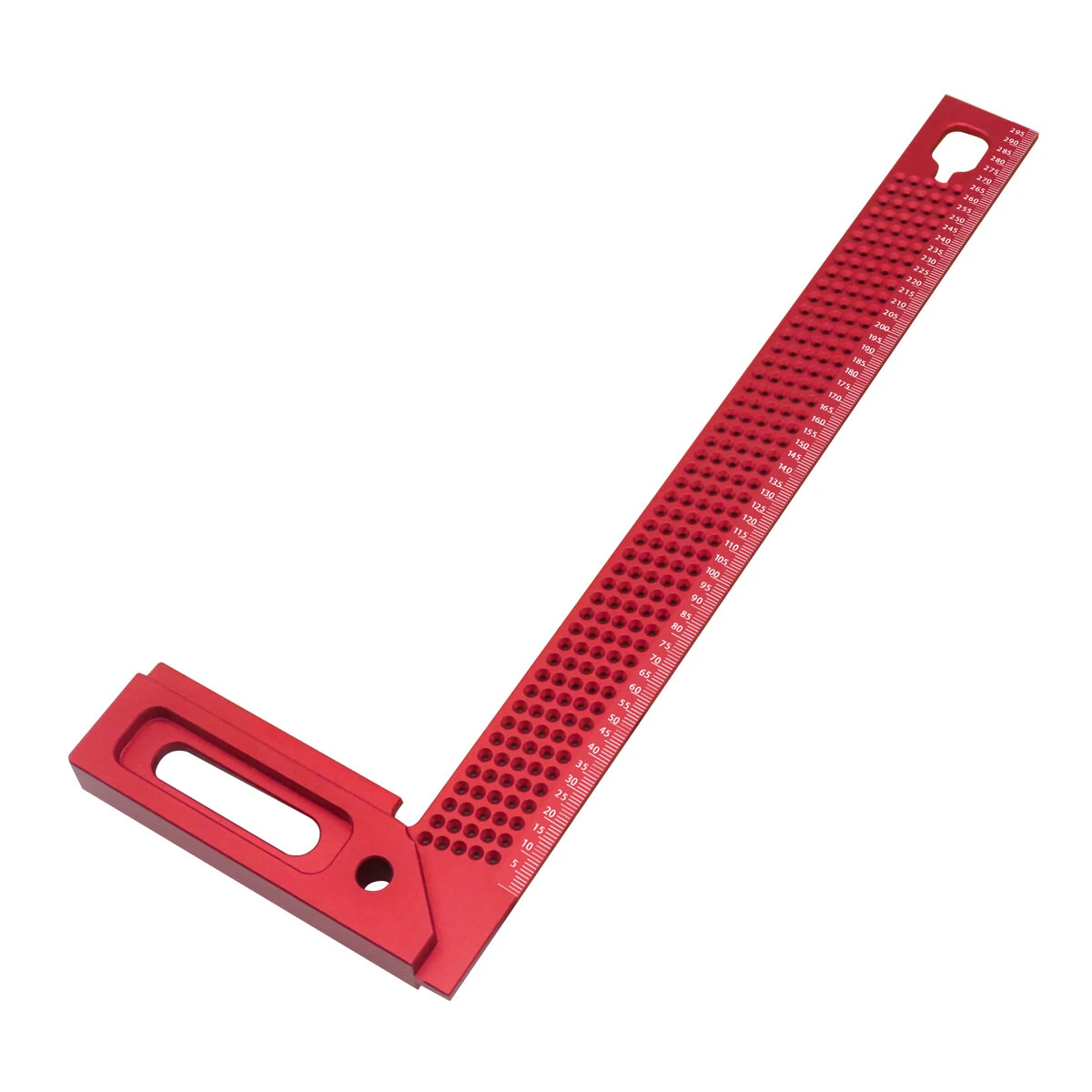 FNICEL 300mm Woodworking Scriber Precision Woodworking Square Aluminum Framing & Mitre Square L-type Scribe Marking Line Drawing Ruler Essential for Professional and DIY Woodworking Projects — FNICEL