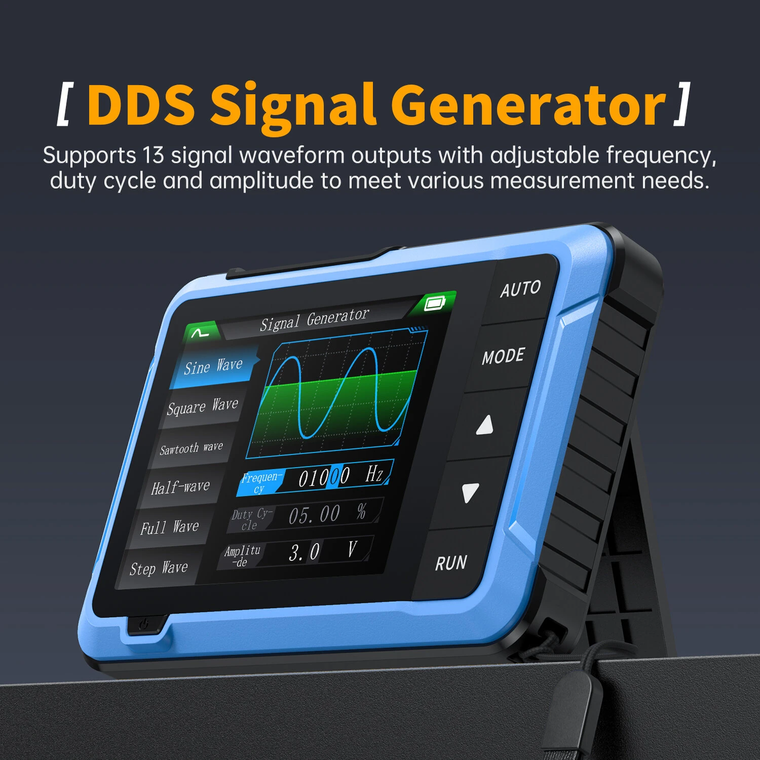 FNIRSI DSO510 Handheld Digital Oscilloscope 2.8 Inch TFT LCD 10 MHz Bandwidth 48MSa s Sampling Rate Portable Design for Precision Measurement — view 8