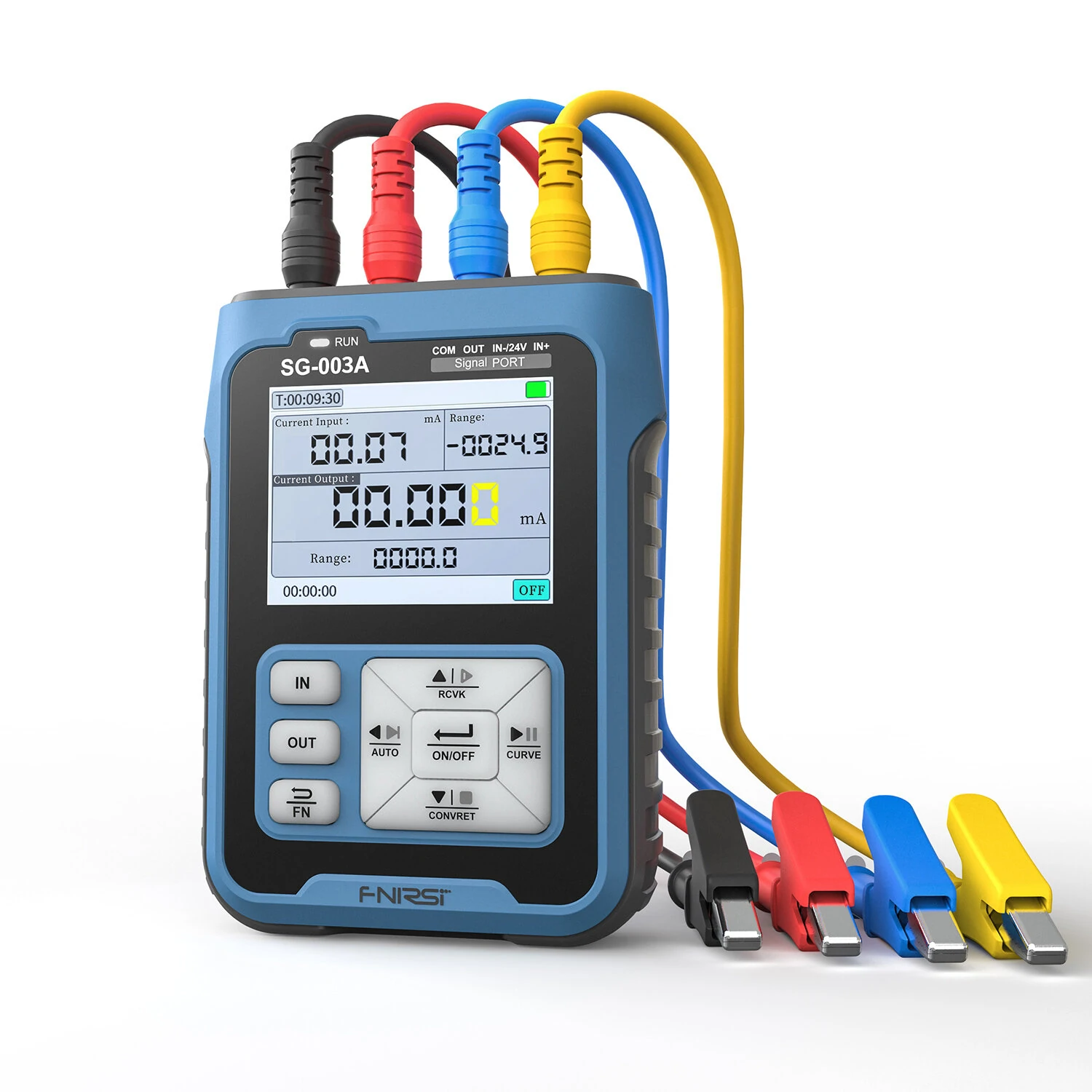 FNIRSI SG-003A 0-24V Adjustable Current Voltage Simulator 4-20mA Signal Generator Sources Transmitter Calibrator Transmitte — FNIRSI