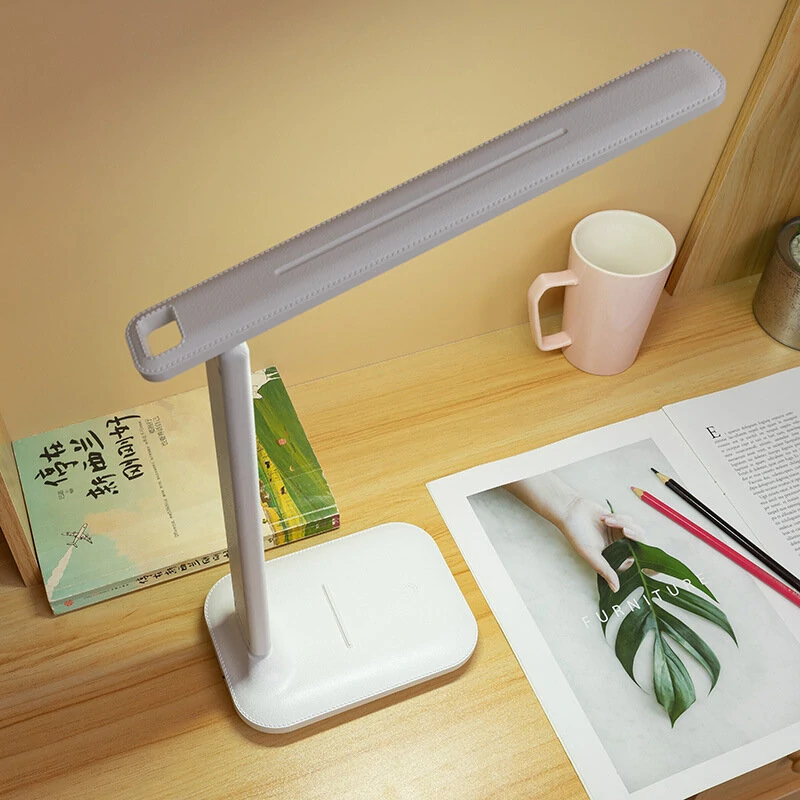 Foldable Reading Table Lamp USB Touch Dimmable Eye Protection Led Desk Lamp Bedroom Student Reading USB Charge Night Light — view 6