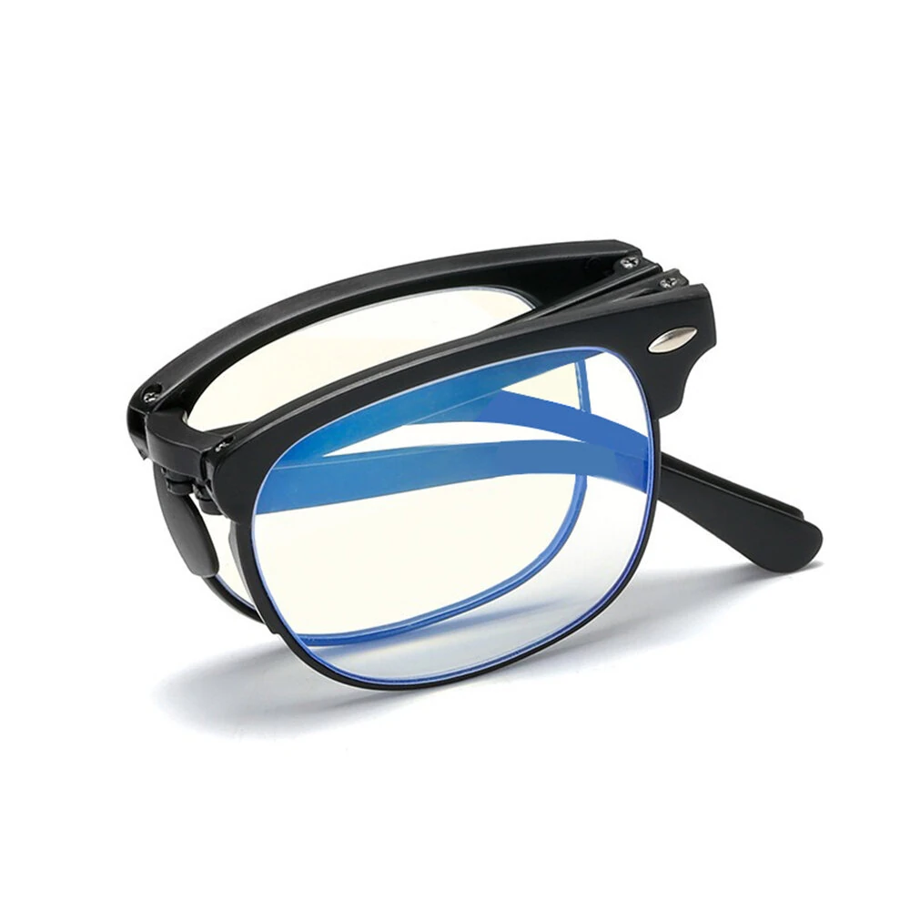 Folding Photochromic Sunglasses Lightweight Portable Indoor Outdoor Dual-use UV Anti-blue light Eyeglasses — view 9