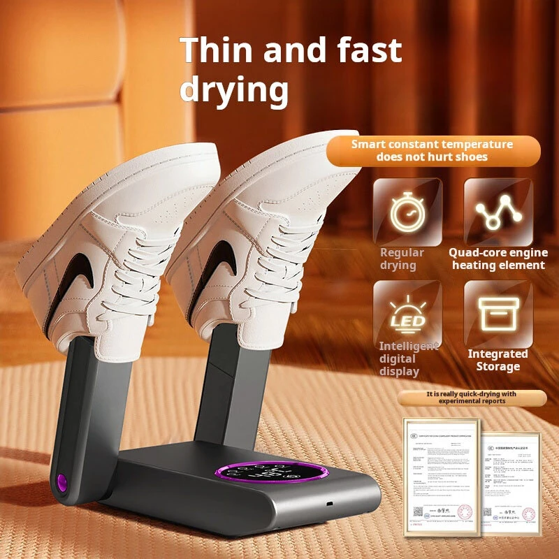 Folding Shoe Drying Machine Constant Temperature Dehumidification Odor Portable Shoe Drying Machine Timed Quick Drying Shoe Machine — view 8