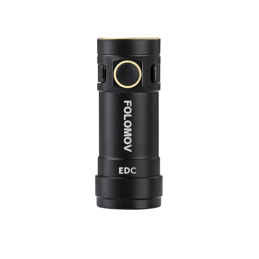 FOLOMOV C2 / EDC C2 Nichia E21A High CRI98 Compact EDC LED Flashlight With 14300 Battery Ulralight Pocket Clip Light Mini LED Torch EDC Survival Tools 3000K/5000K — view 10