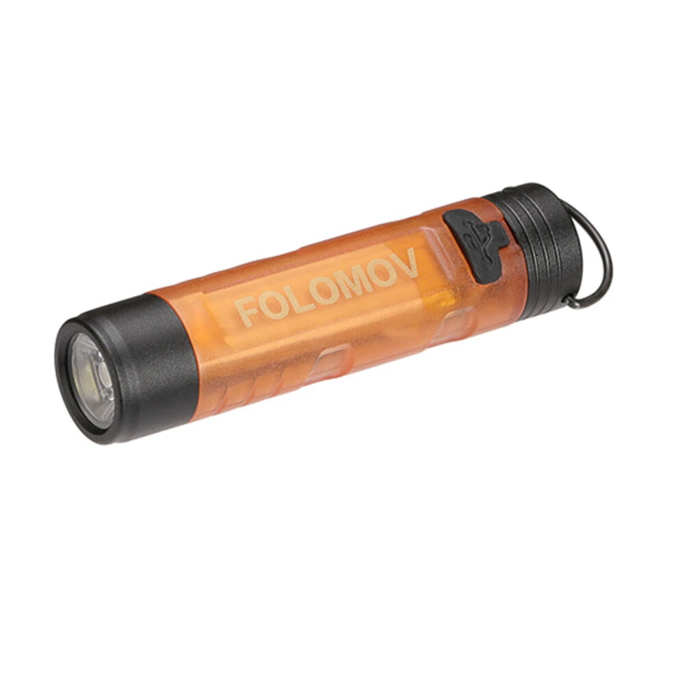 Folomov Keychain Flashlight 300LM Mini Pocket Light Outdoor Key Clip Cap Ambient LED Long Endurance Disaster Relief Emergency Light — view 5