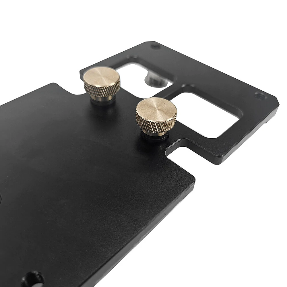 Fonson Aluminum Alloy Mini Track Saw Square Woodworking Guide Rail Square 90 Degree Right Angle Guide Plate — view 11