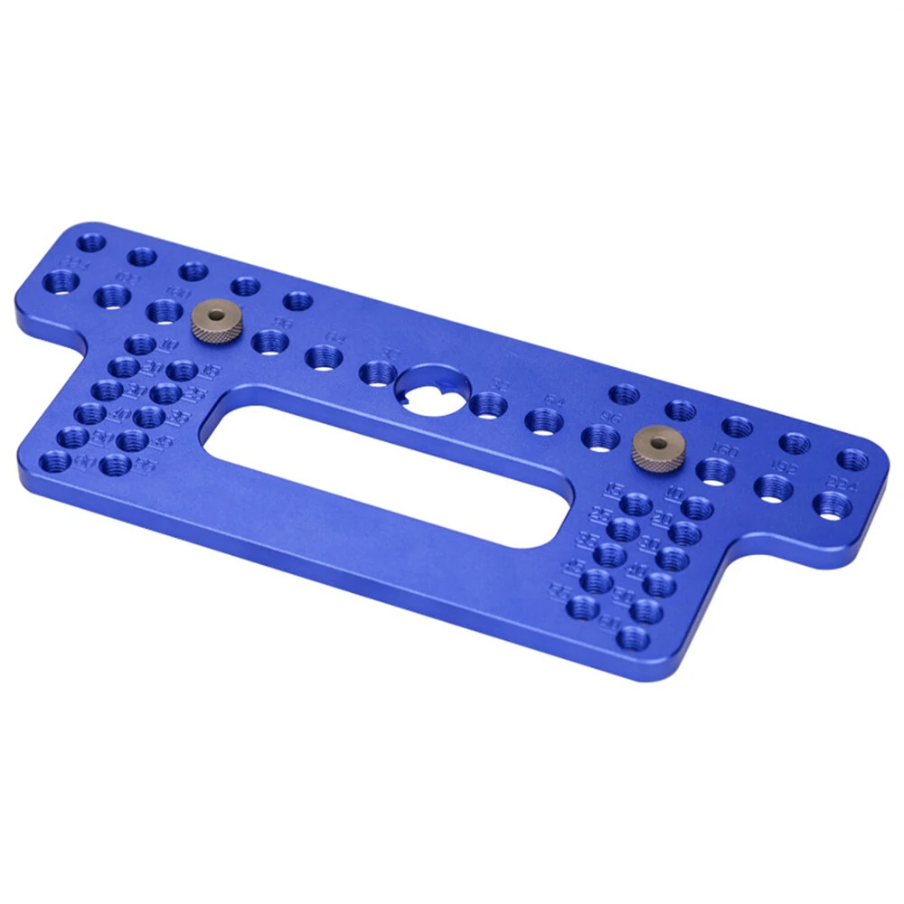 Fonson Tools Cabinet Hardware Jig Drill Guide Hole Punch Positioning for Handles and Pulls on Drawers/Cabinets/Doors — view 3