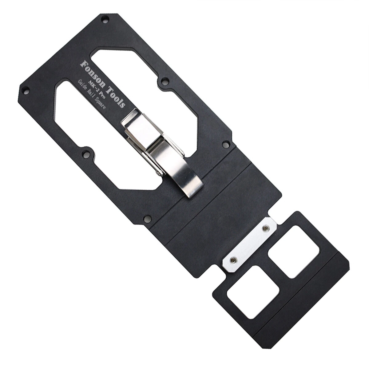 FONSON TOOLS Track Saw Square Right Angle Guide Circular Saw Guide Rail Angle Stop Compatible with Makita and Festool Guide Rail — view 7