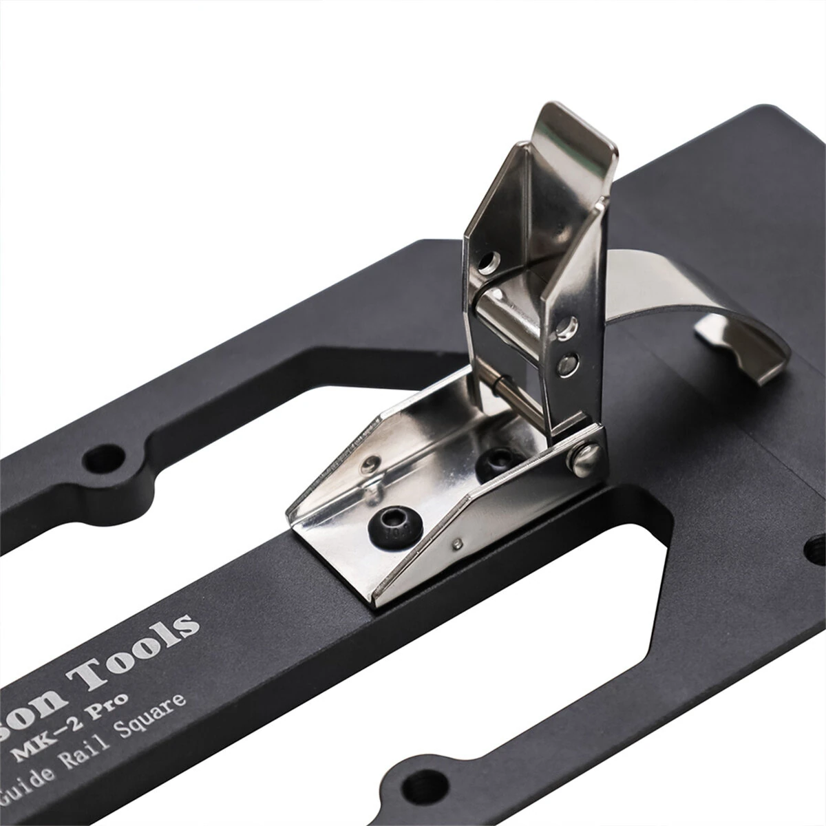 FONSON TOOLS Track Saw Square Right Angle Guide Circular Saw Guide Rail Angle Stop Compatible with Makita and Festool Guide Rail — view 9