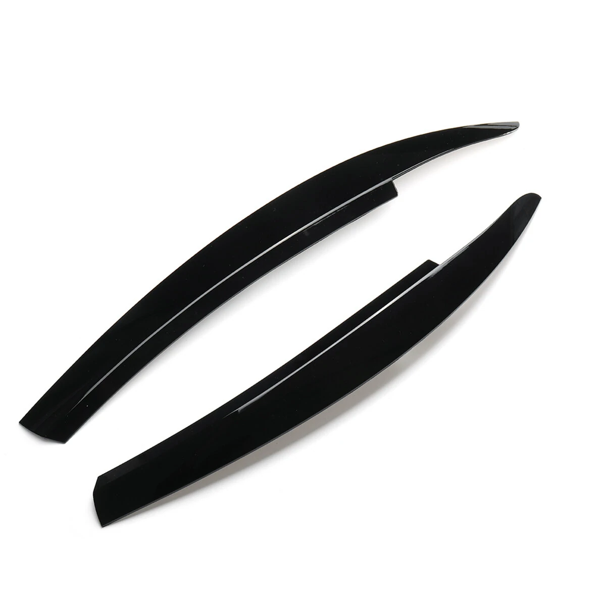 For VW Scirocco R GTS 2008-2017 2pcs Front Headlight Eyelid Eyebrow Trims — view 9