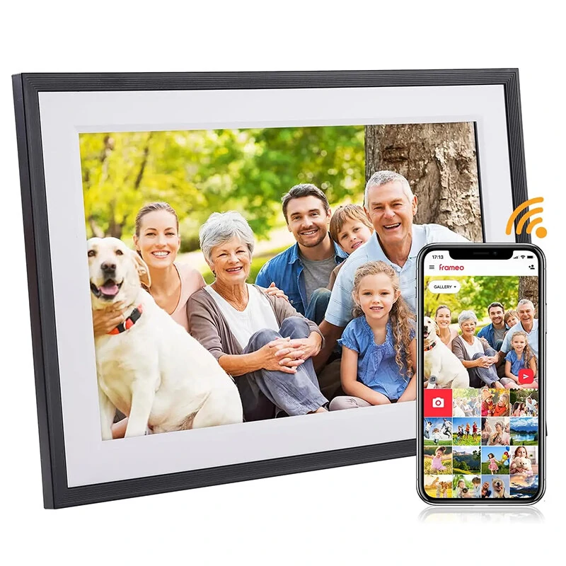 frameo 10.1"  HD  IPS HD Touch Screen Digital Photo frame WiFi Cloud frame Digital Picture frame 32GB Smart WiFi Digital Photo frame with 1280x800 Wall Mountable — Pricio