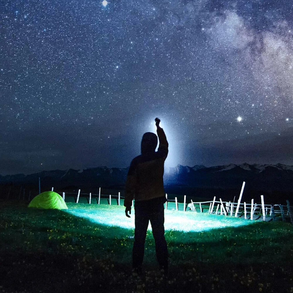 [FROM XIAOMI YOUPIN] NEXTOOL 6-in-1 1000lm Dual-light Zoomable LED Flashlight with High Decibel Alert USB-C Rechargeable Mobile Power Bank Magnetic Camping Work Light — view 12