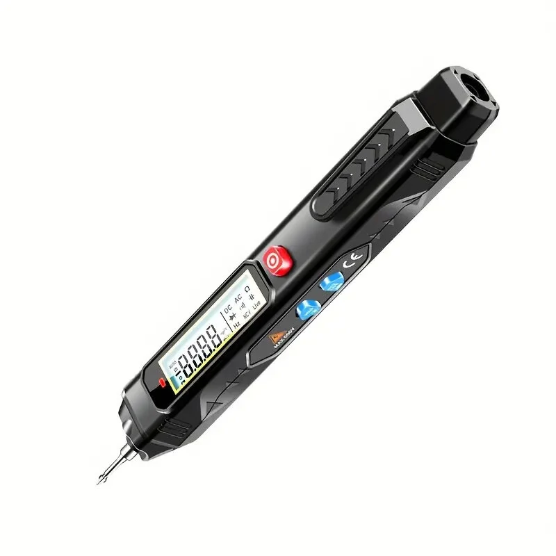 FS1S/FS2S Intelligent Pen Type Multimeter with Phase Sequence Checker Auto Range High Precision Capacitance Measurement LCD Display Operation Suitable For Home Industrial Use — image 1
