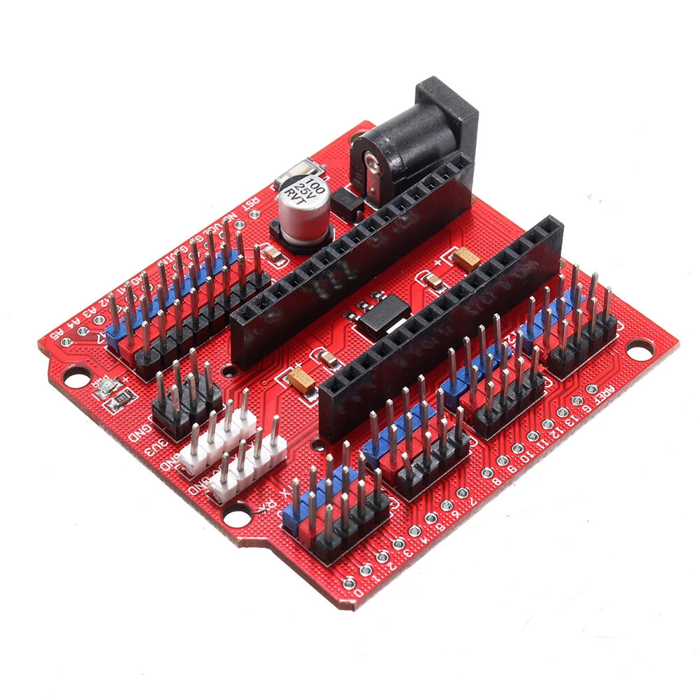 Funduino Nano Expansion Board + ATmega328P Nano V3 No Welding Geekcreit for Ardu — view 11