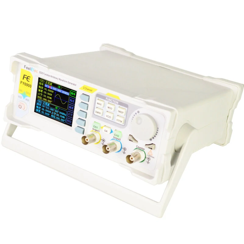 FY6900 Dual Channel DDS Function Arbitrary Waveform Signal Generator Pulse Signal Source Frequency Counter Fully Numerical Control 20MHZ/30MHZ/50MHZ/60MHZ — view 5