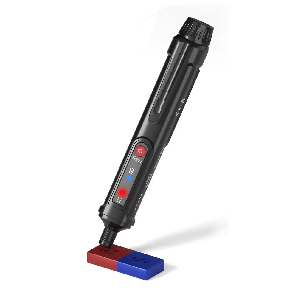 FY8851 Magnetic Polarity Tester Non-Contact Handheld High Sensitivity North South Pole Identification Compact Portable Easy Operation