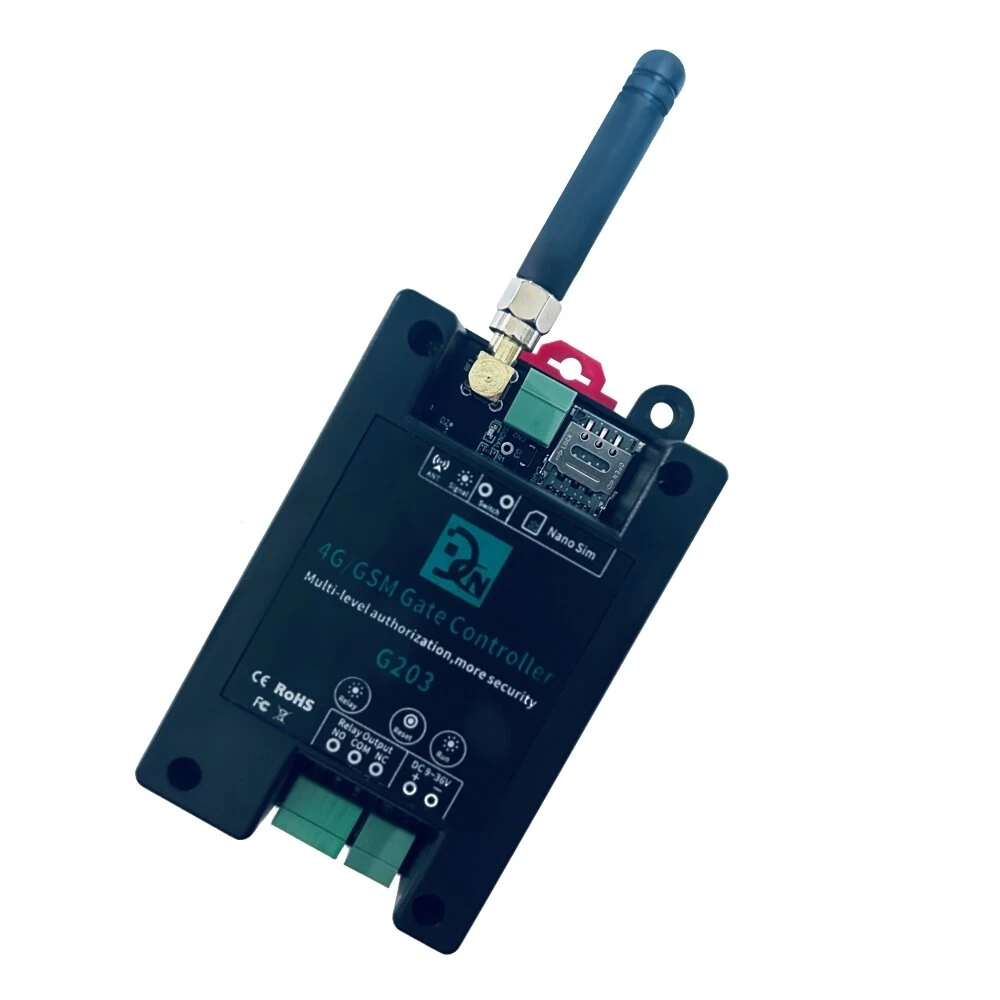 G203 GSM Gate Opener Remote Controller 4G Multi-Level Authorization Wireless Security Access Remote Control Door Opener — view 5
