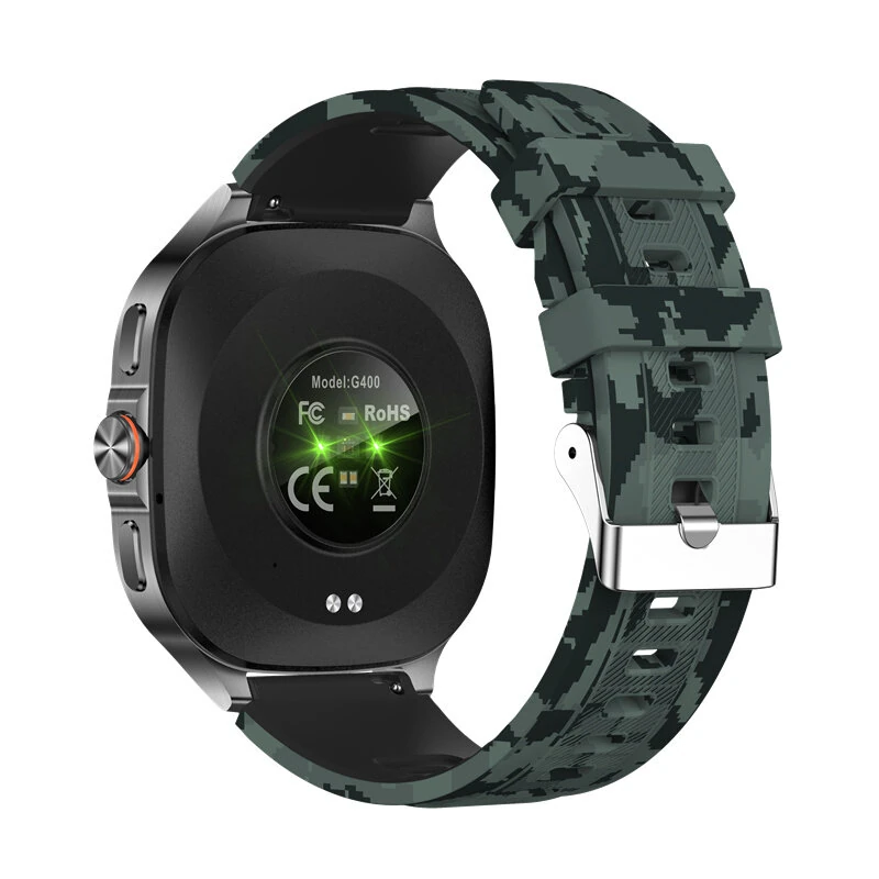 G400 1.46-inch HD Screen GPS Compass Altitude Air Pressure 800mAh Massive Battery Voice Assistant bluetooth Call Heart Rate Blood Oxygen Monitor Sleep Monitoring Multi-sport Modes IP68 Waterproof Smart Watch — view 10