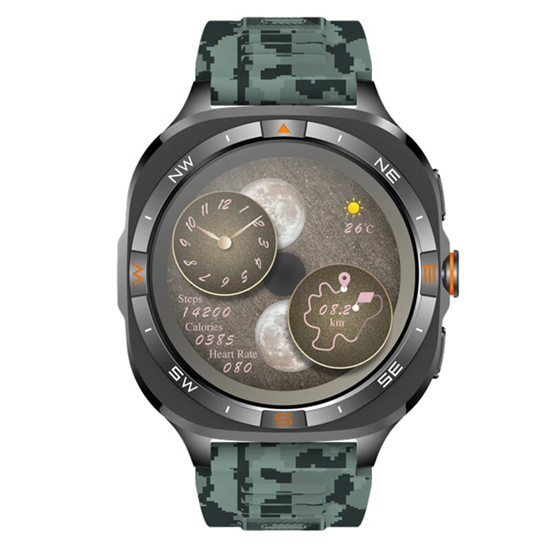 G400 1.46-inch HD Screen GPS Compass Altitude Air Pressure 800mAh Massive Battery Voice Assistant bluetooth Call Heart Rate Blood Oxygen Monitor Sleep Monitoring Multi-sport Modes IP68 Waterproof Smart Watch — view 7