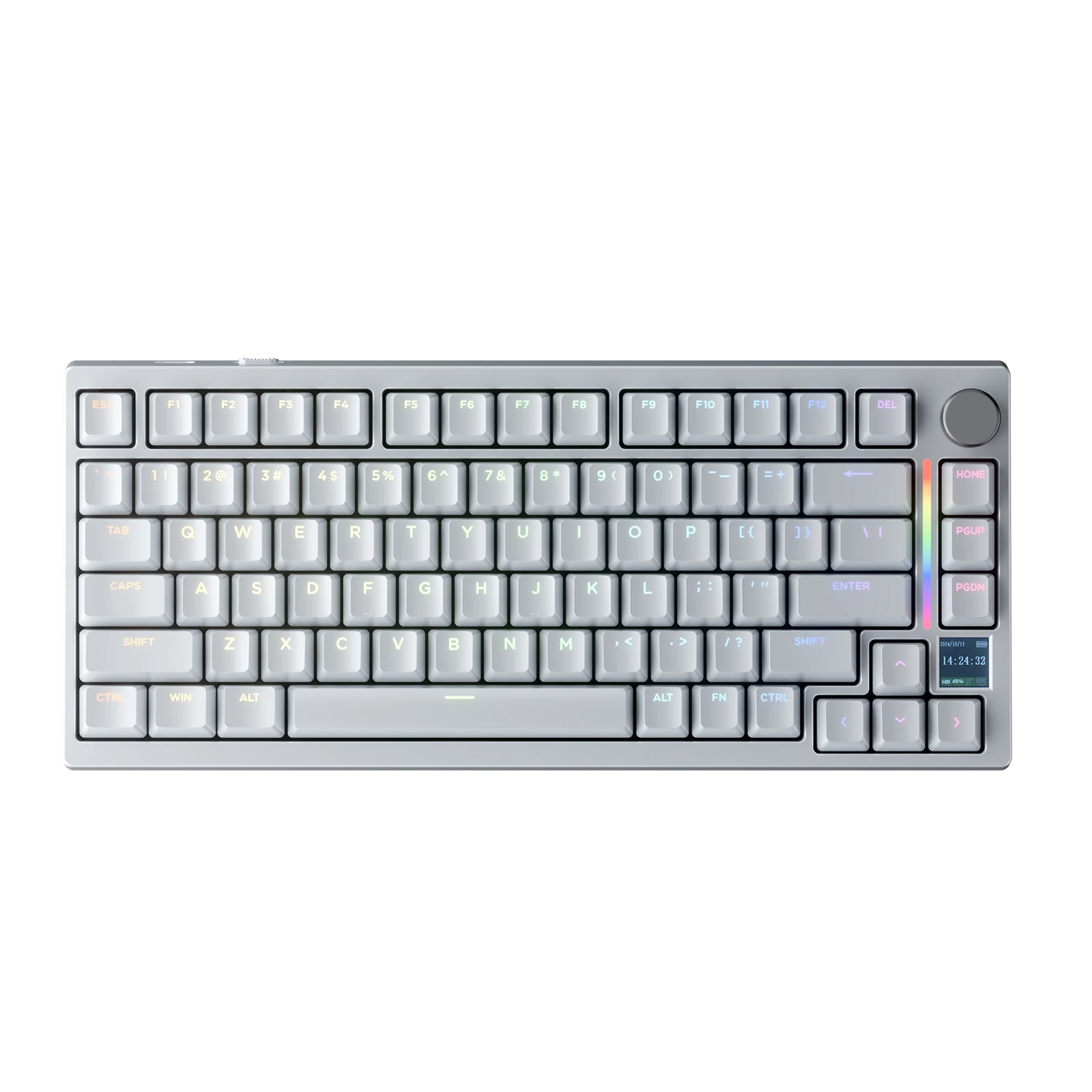 Gamakay TK75HE V2 Hall Effect Tri-mode Magnetic Keyboard 8K Polling Rate 0.005mm RT Accuracy TOP Structure 75% US / DE ISO Layout DIY Customization Wireless Mechanical Gaming — view 5