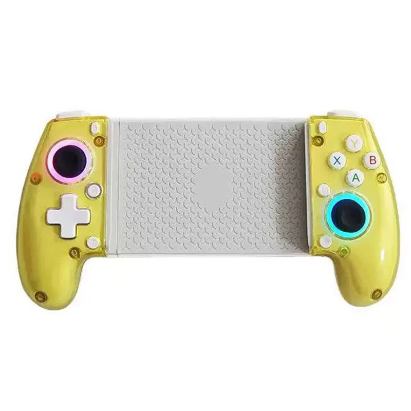 GameSir Stretchable Mobile Gaming Controller with Dual RGB Joysticks 800mAh Battery Silicone Design Six-axis Gyro Gamepad for Android iOS Switch PC — view 2