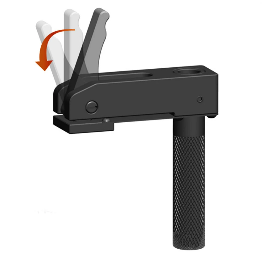GANWEI Woodworking Desktop Quick Acting Hold Down Clamp Desktop Clip Fast Fixed Clip Toohr for Woodworking Benches 19/20MM Hole Tool — view 4