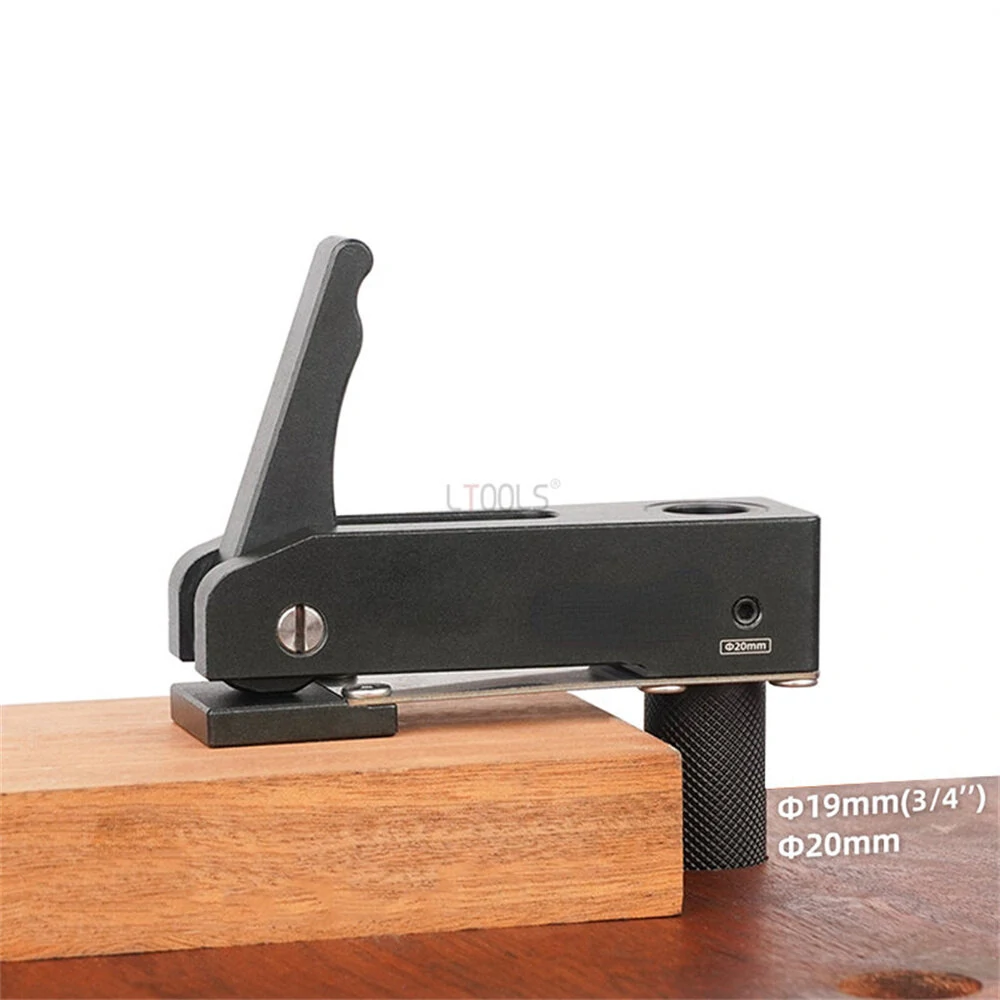 GANWEI Woodworking Desktop Quick Acting Hold Down Clamp Desktop Clip Fast Fixed Clip Toohr for Woodworking Benches 19/20MM Hole Tool — view 5