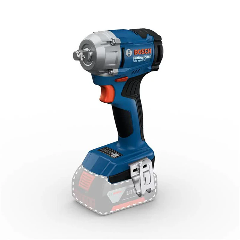 GDS 18V-350 for BOSCH Professional Cordless Impact Wrench Brushless Motor 350Nm Torque Compact Design Versatile Settings Industrial Automotive Tools — view 2