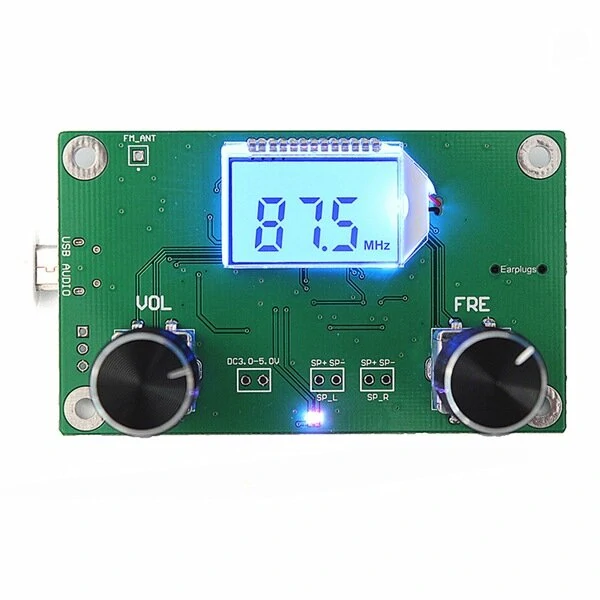 Geekcreit® DSP & PLL Digital Stereo FM Radio Receiver Module 87-108MHz with Serial Control — view 11