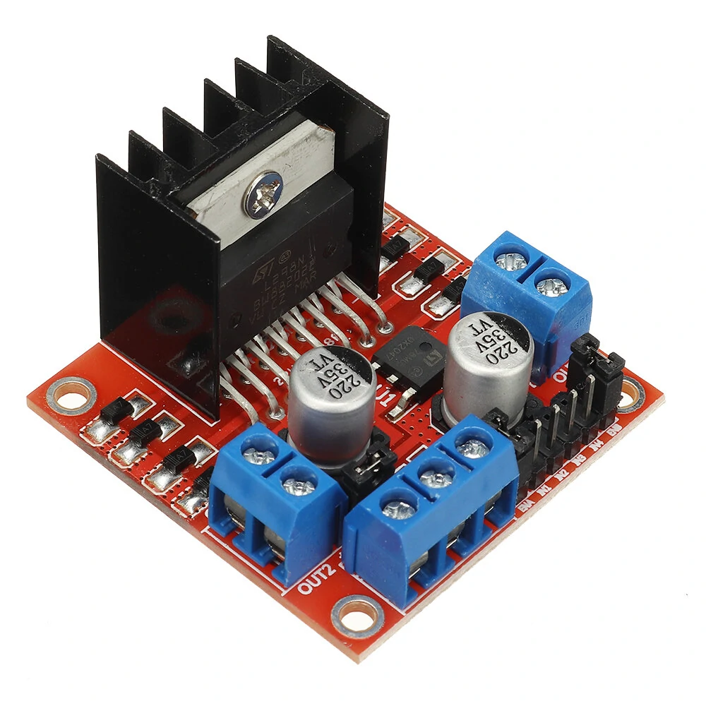 Geekcreit? L298N Dual H Bridge Stepper Motor Driver Board — view 2