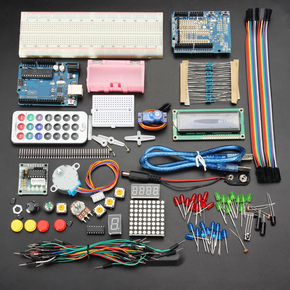 Geekcreit® UNOR3 Basic Starter Kits No Battery Version for Arduino Carton Box Packaging — Geekcreit